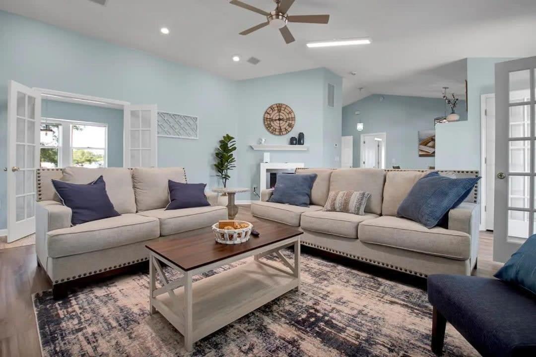 Surf City Serene Waterfront Vacation Home Exterior foto