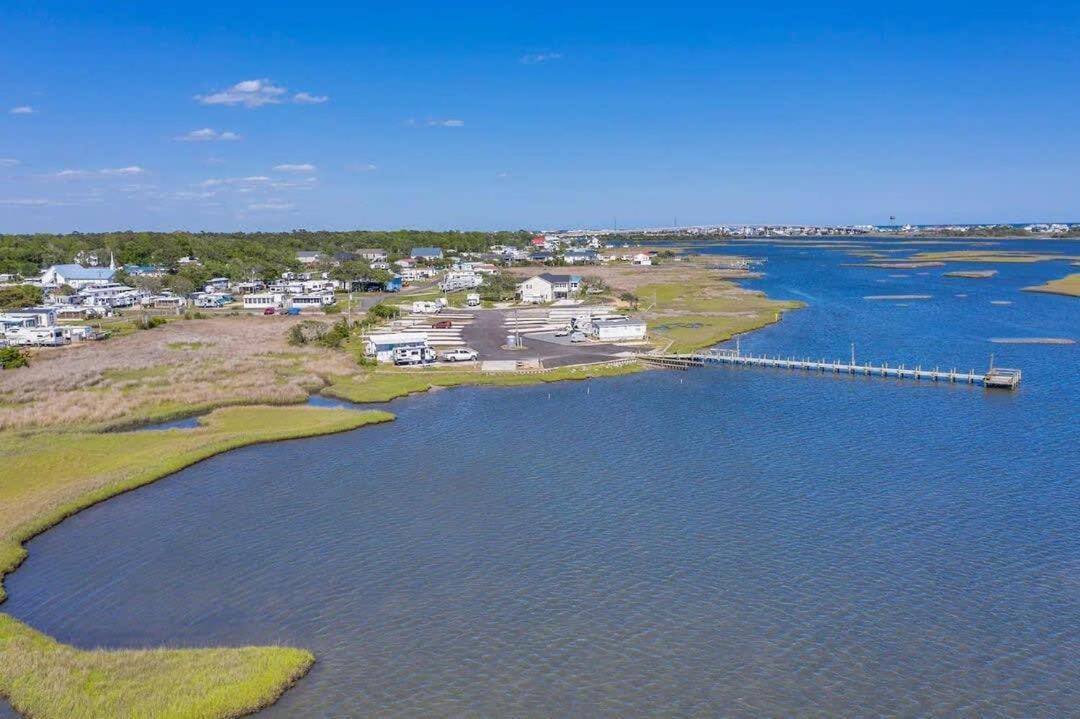 Surf City Serene Waterfront Vacation Home Exterior foto