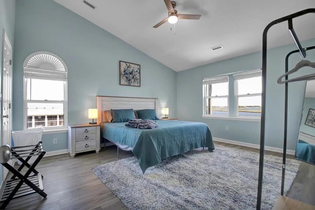 Surf City Serene Waterfront Vacation Home Exterior foto